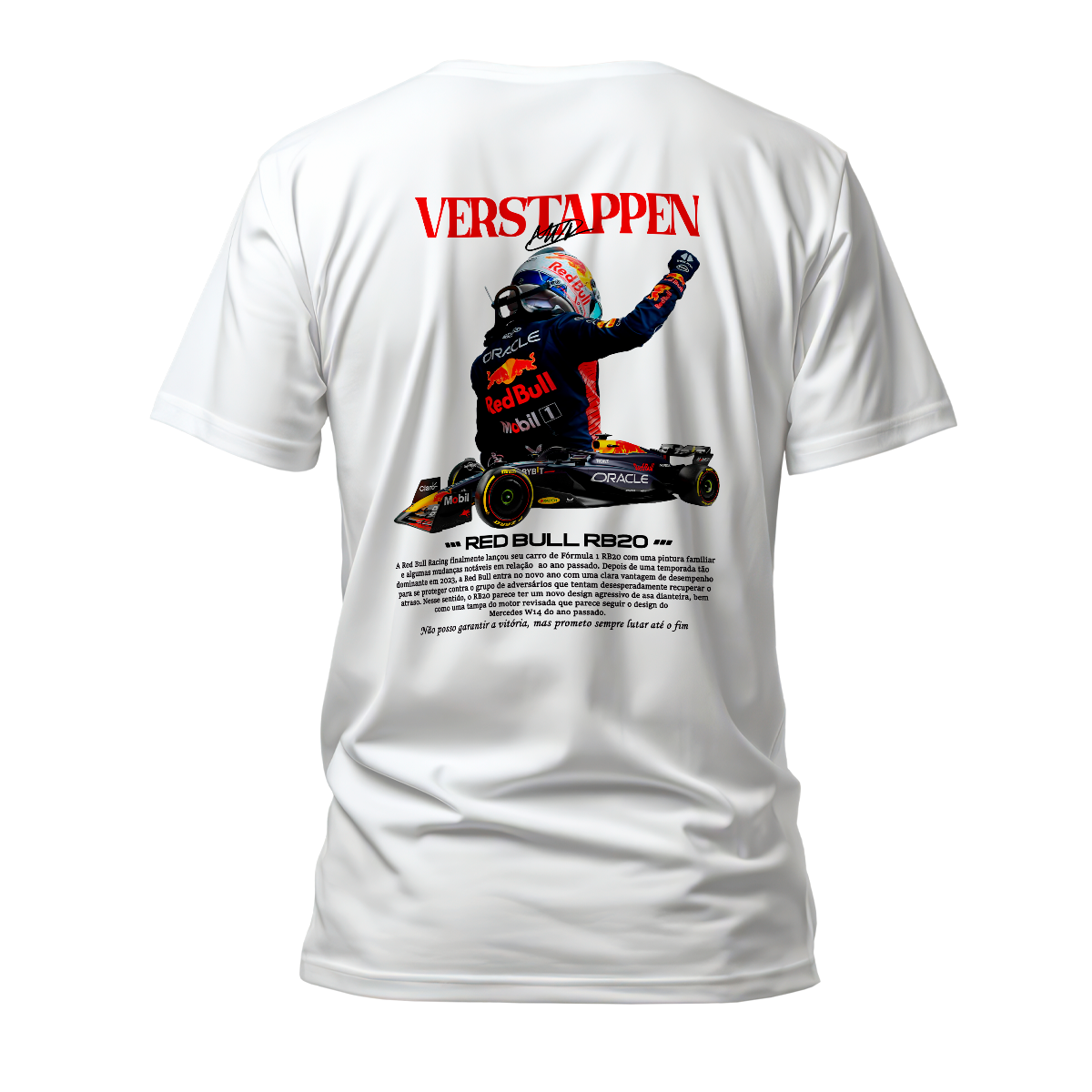 Camiseta Premium Formula 1 Max Verstappen
