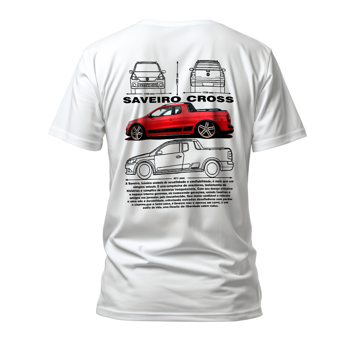 Camiseta Premium Volkswagen Saveiro
