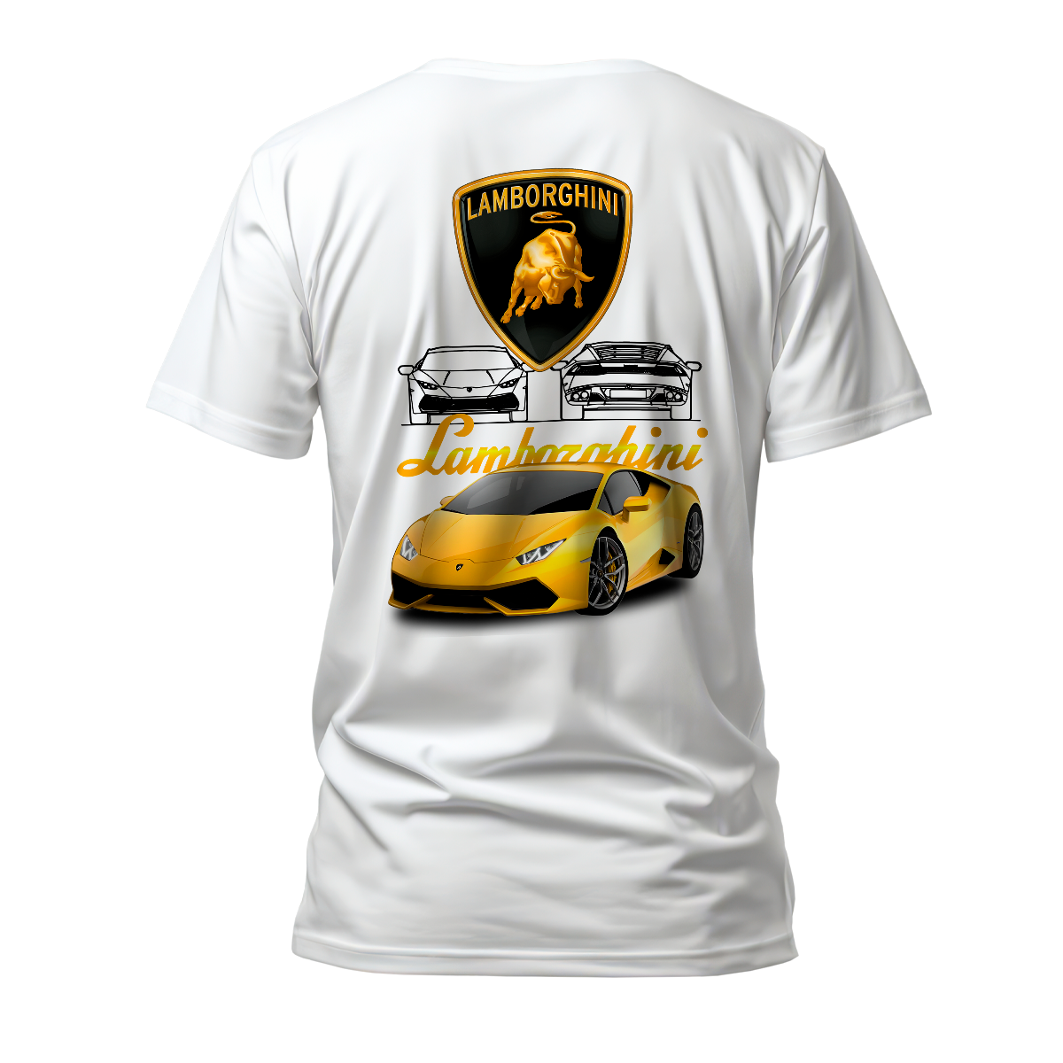 Camiseta Premium Lamborghini Huracan