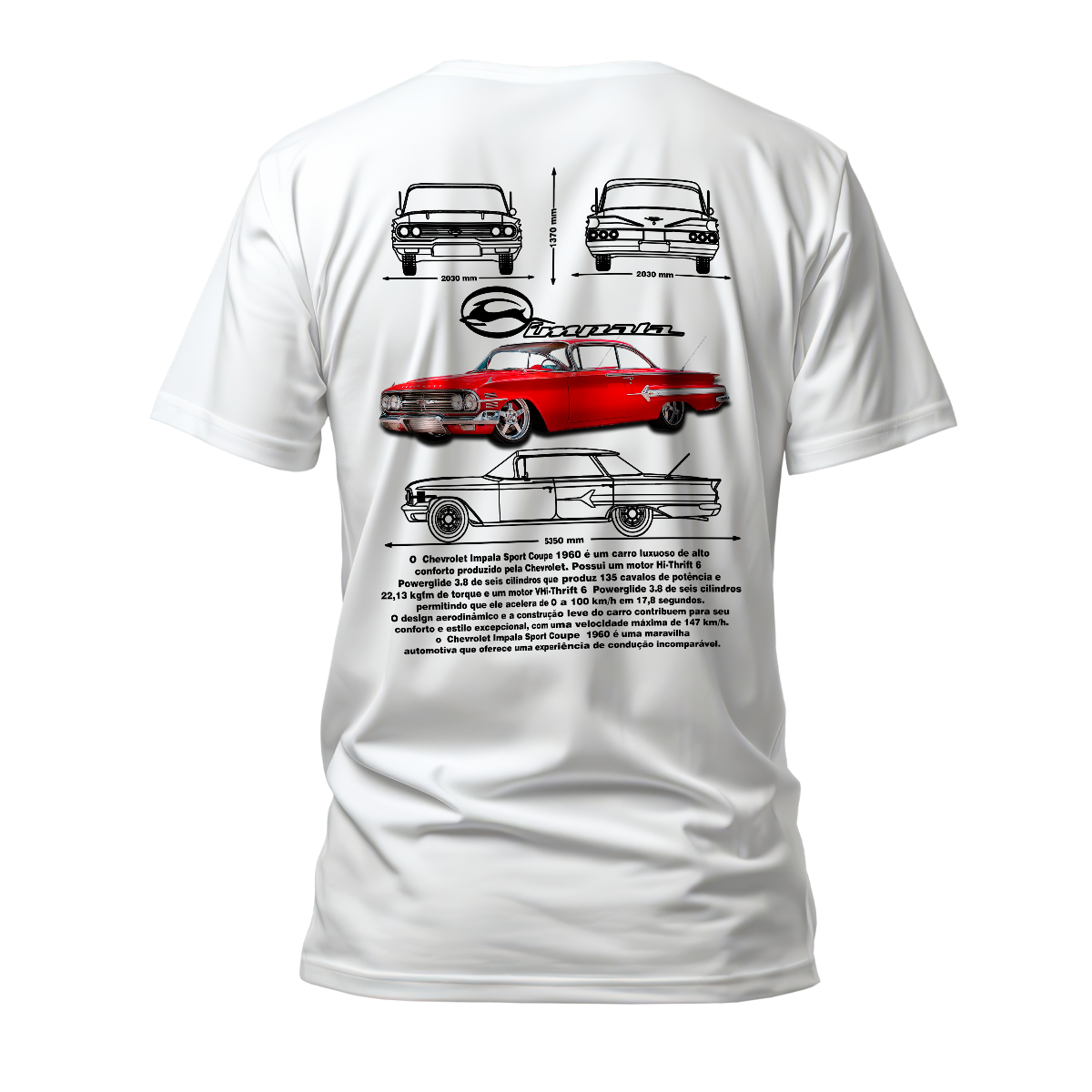 Camiseta Premium Chevrolet Impala
