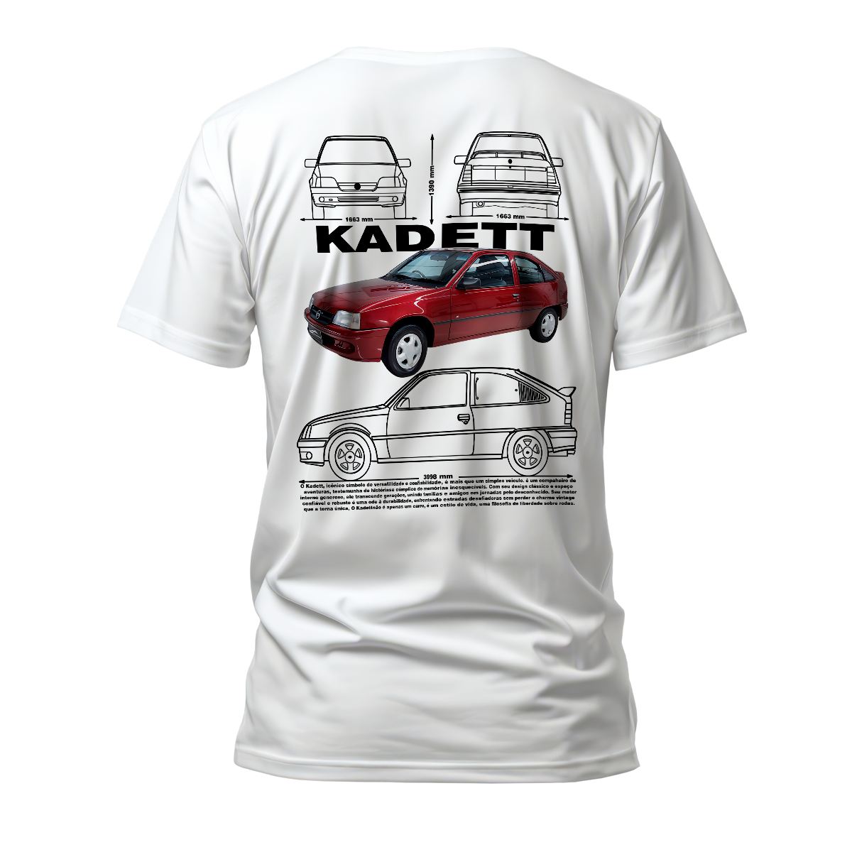 Camiseta Premium Chevrolet Kadett