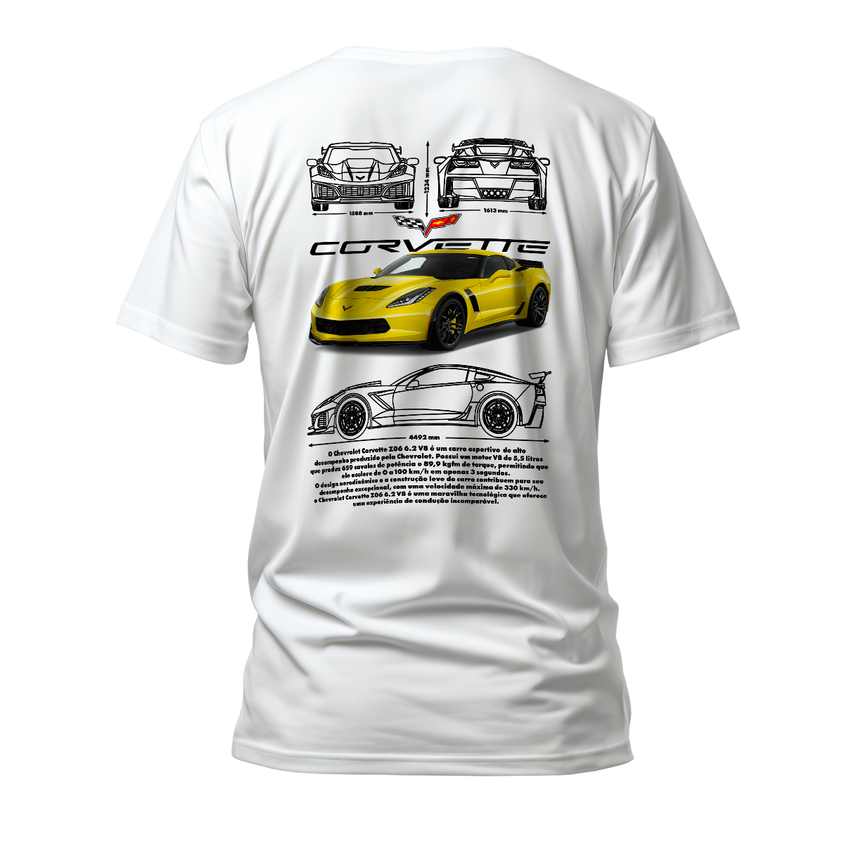 Camiseta Premium Chevrolet Corvette