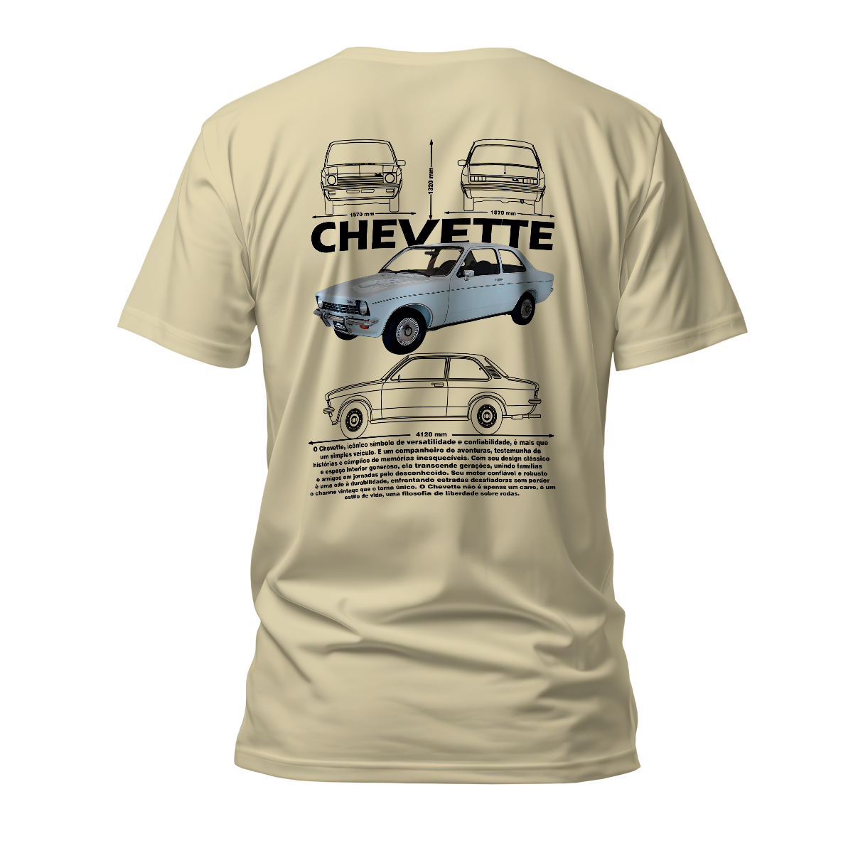 Camiseta Premium Chevrolet Chevette
