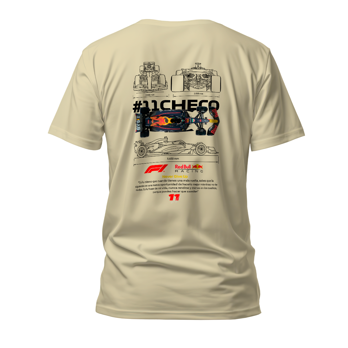 Camiseta Premium Formula 1 Checo Perez