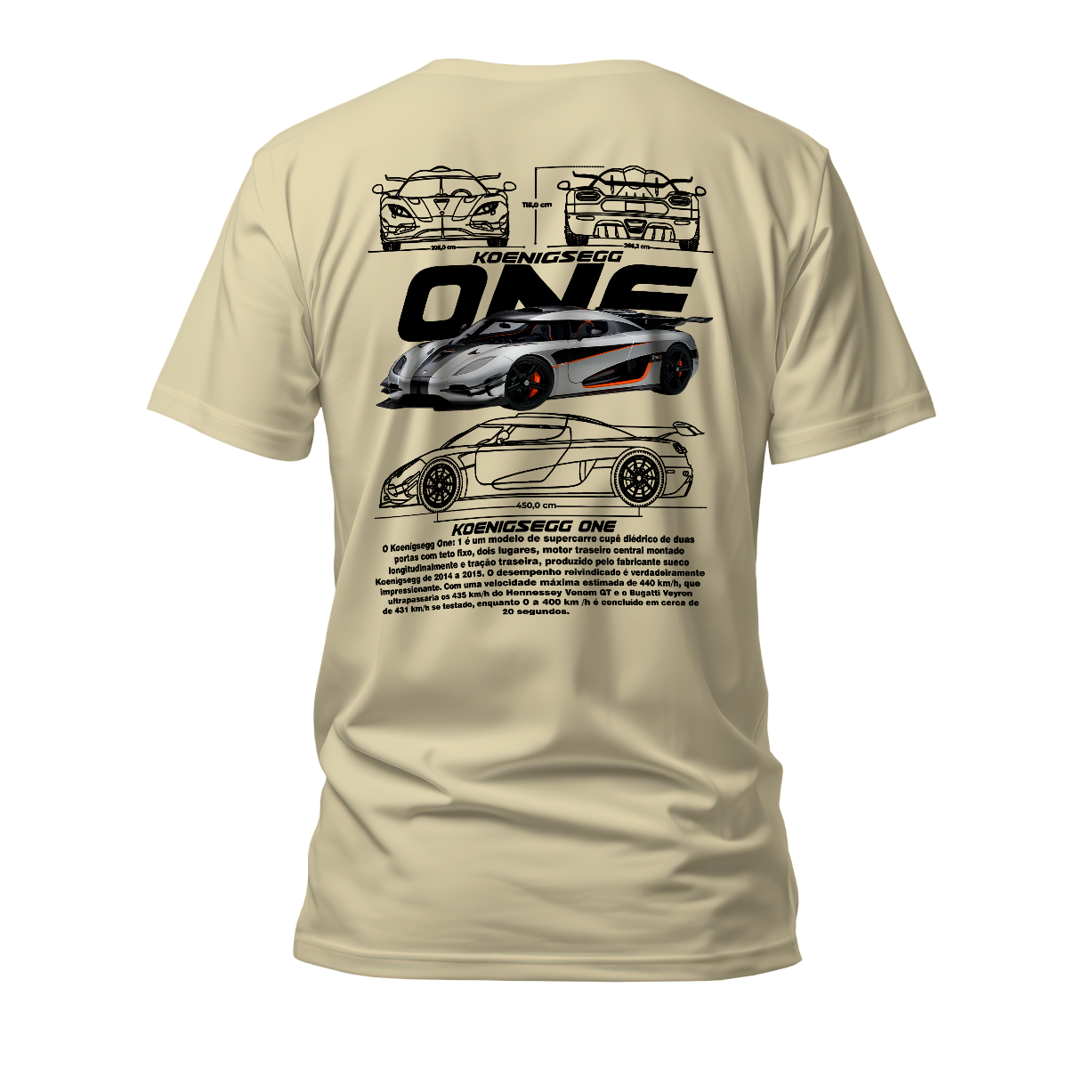 Camiseta Premium Koenigsegg One
