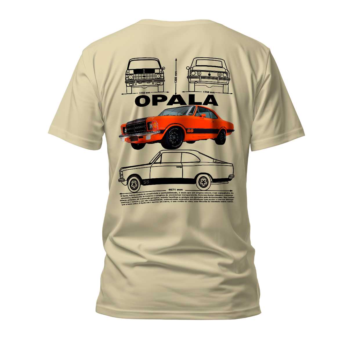 Camiseta Premium Chevrolet Opala SS