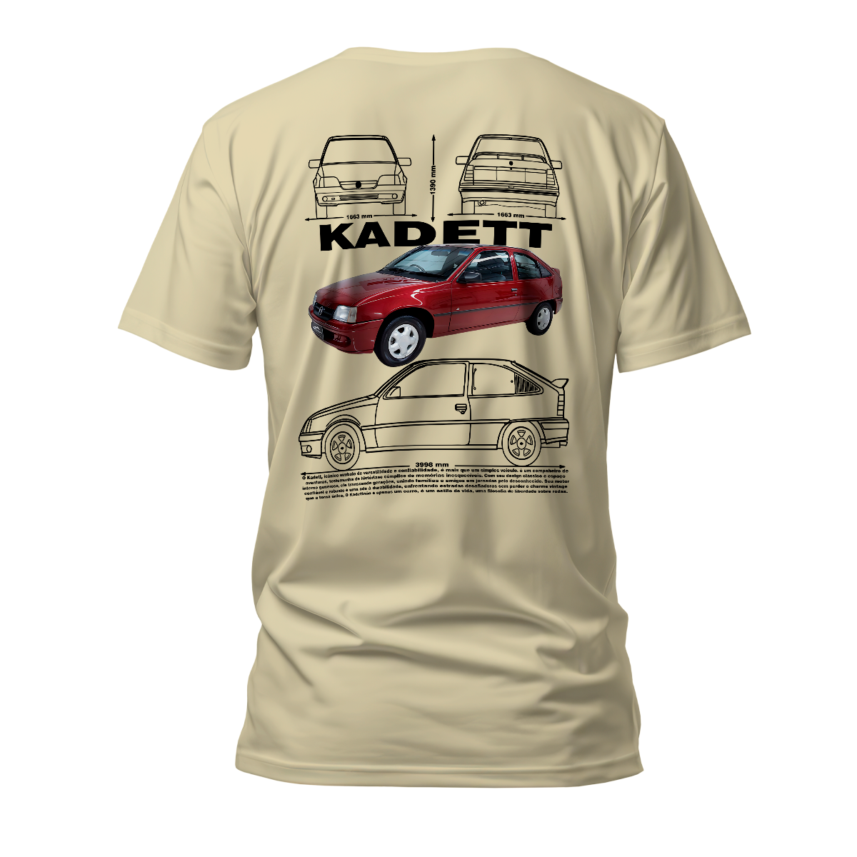 Camiseta Premium Chevrolet Kadett