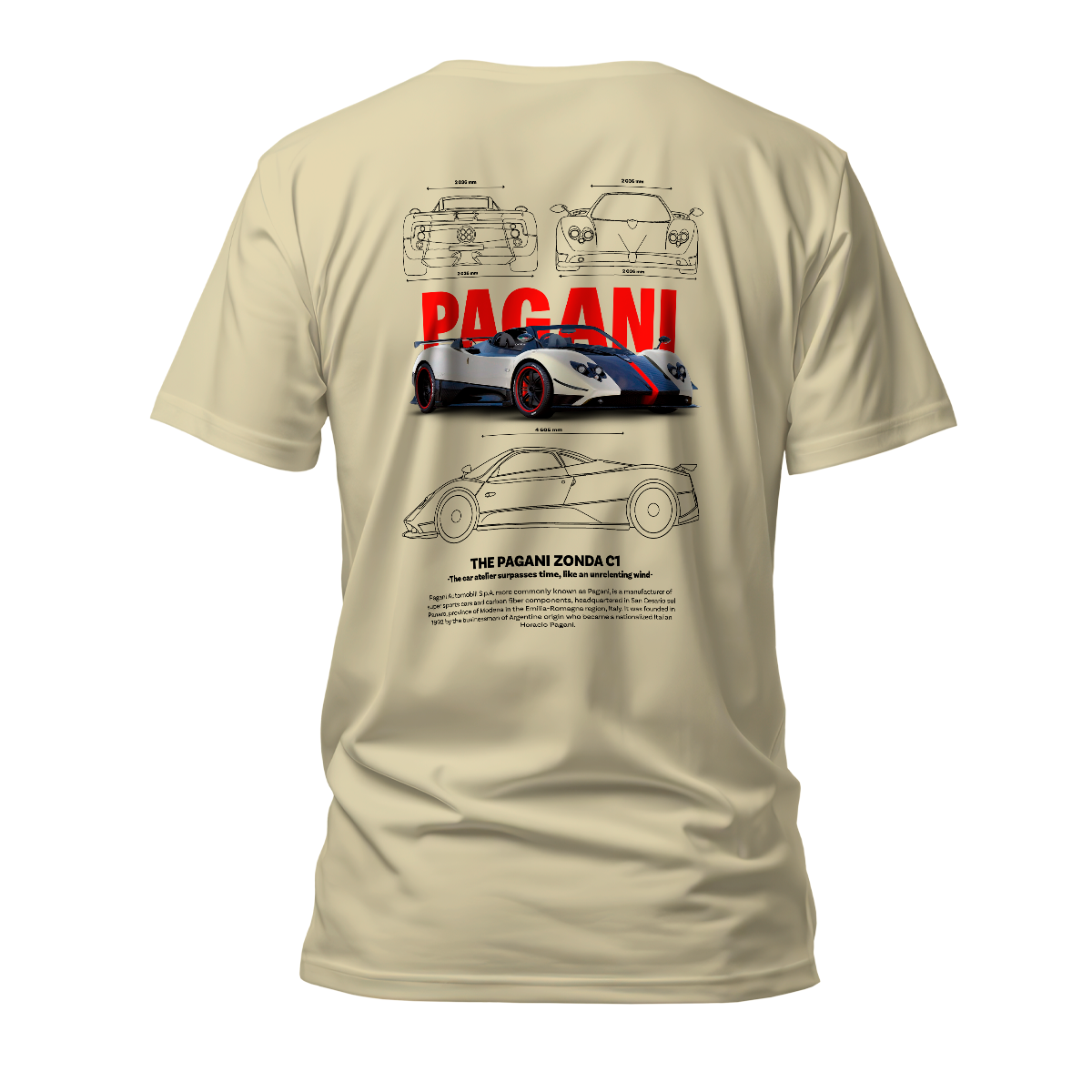 Camiseta Premium Pagani C1