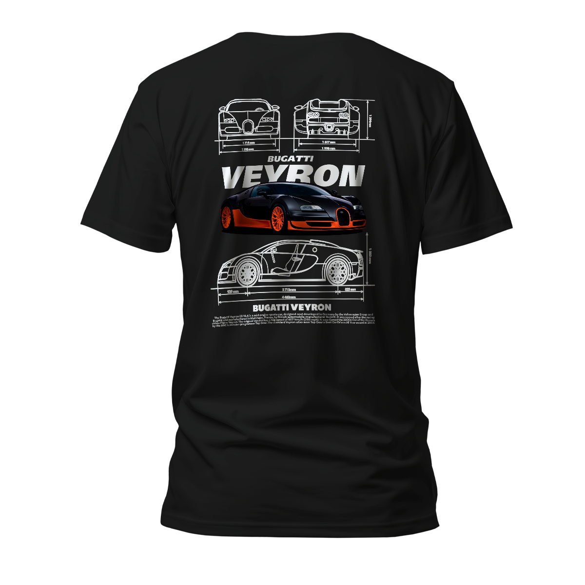 Camiseta Premium Bugatti Veryon