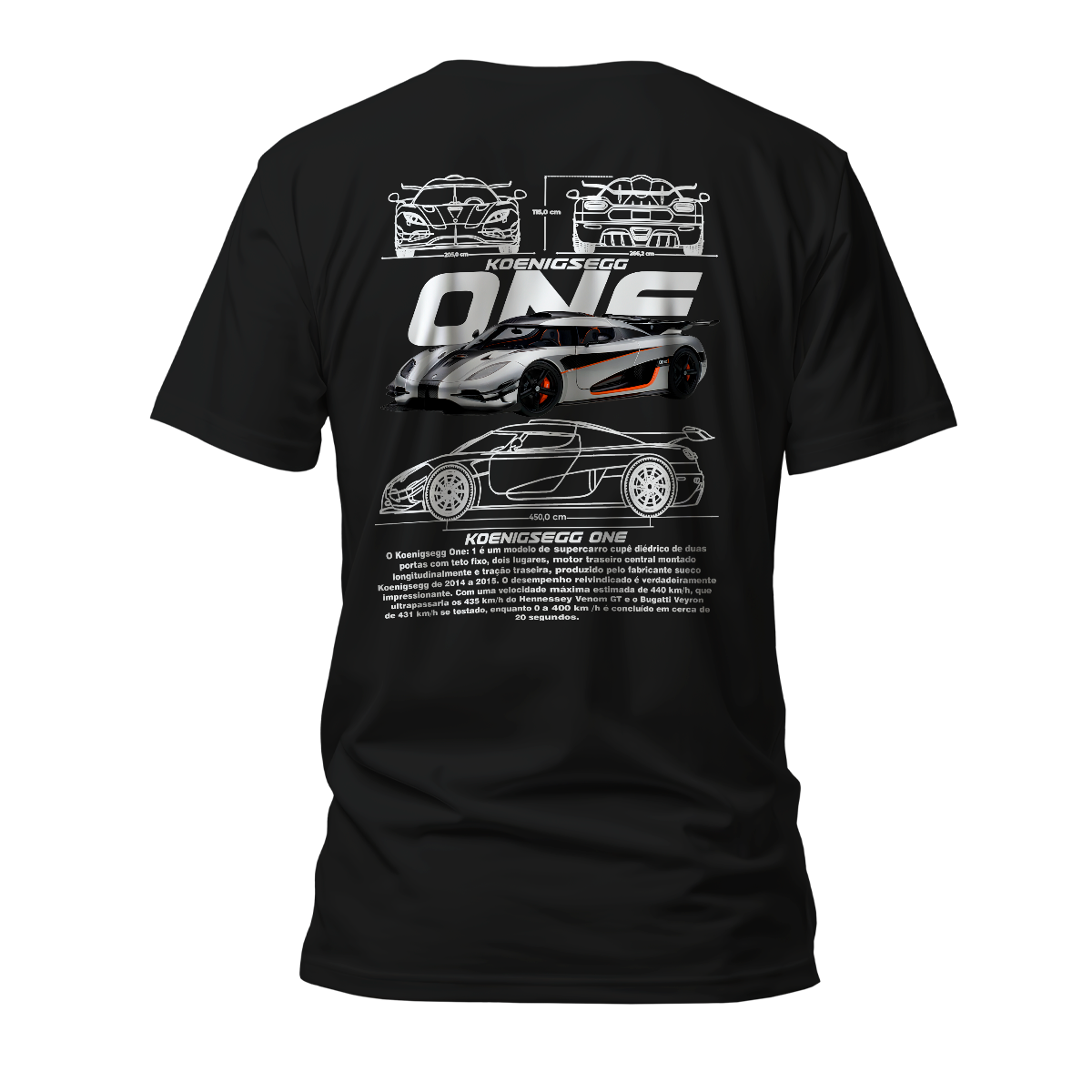 Camiseta Premium Koenigsegg One