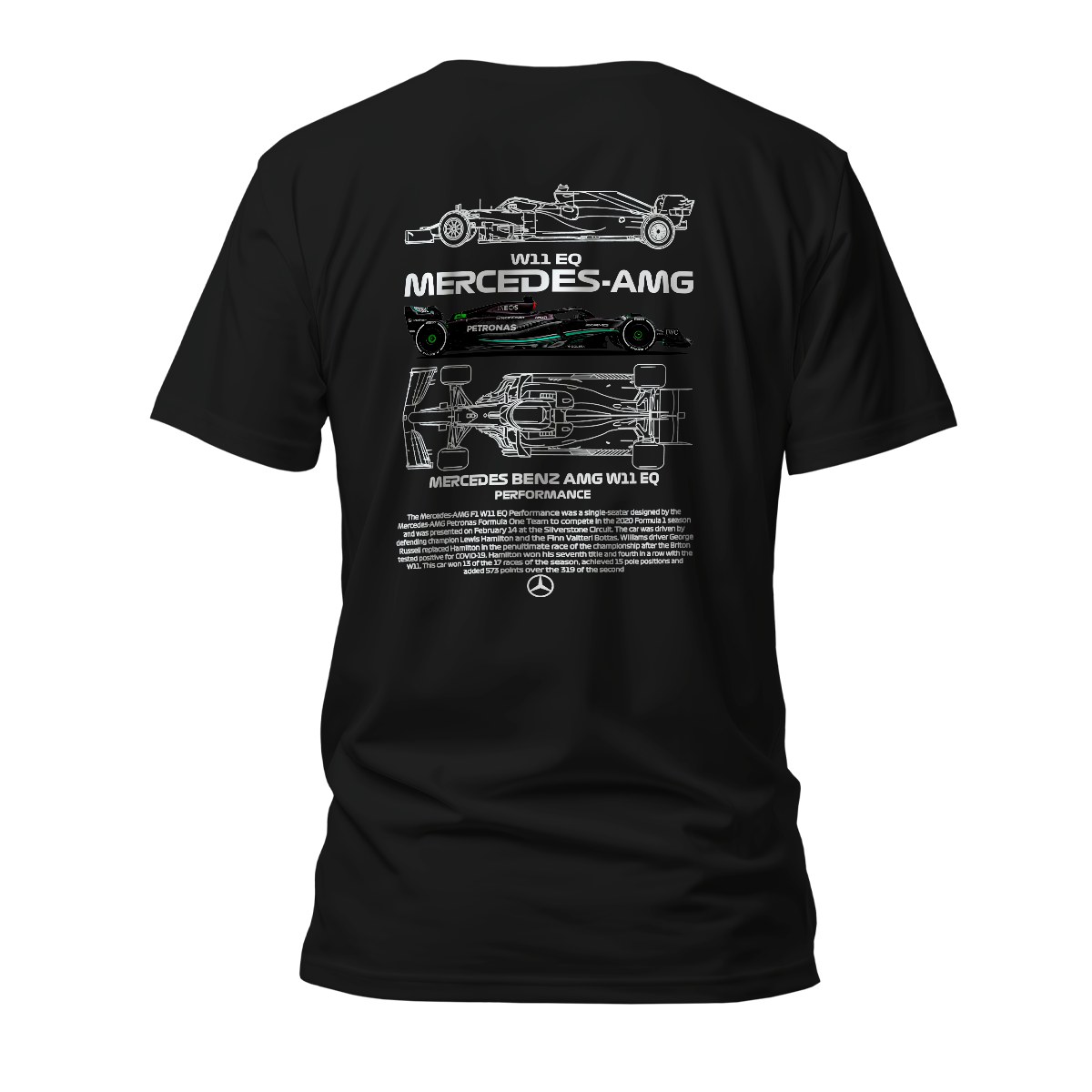Camiseta Premium Formula 1 Mercedes Benz