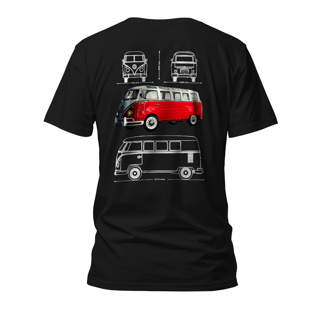 Camiseta Premium Volkswagen Kombi