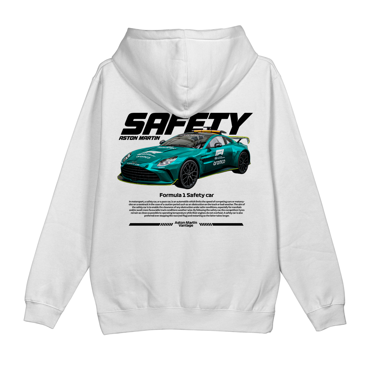 Moletom Canguru Formula 1 Aston Martin Safety Car