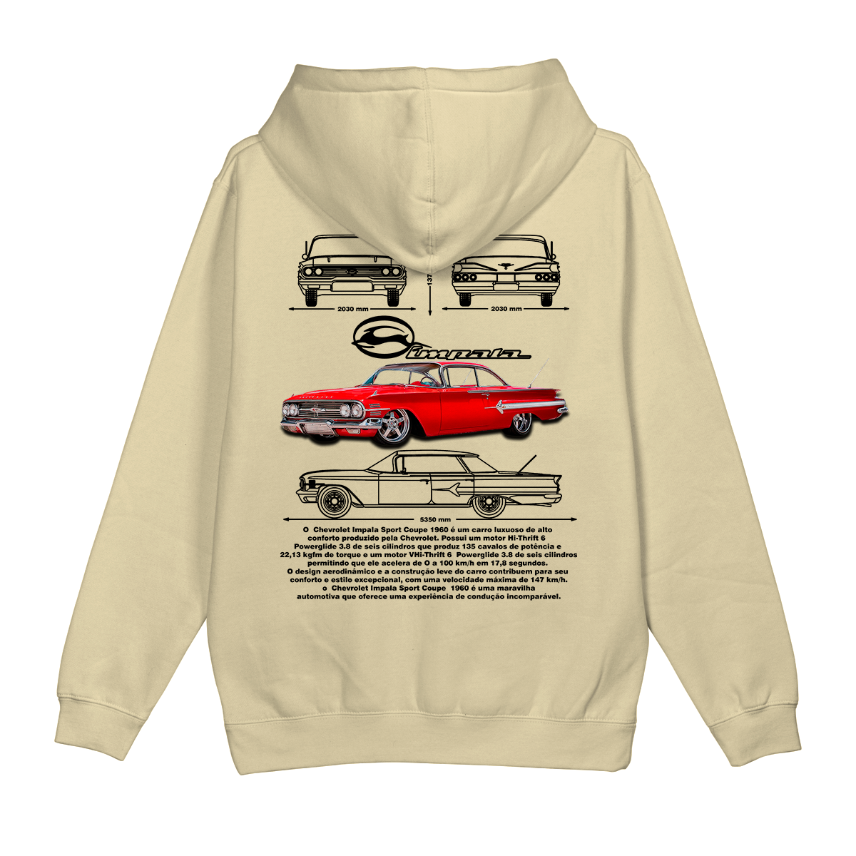 Moletom Canguru Chevrolet Impala