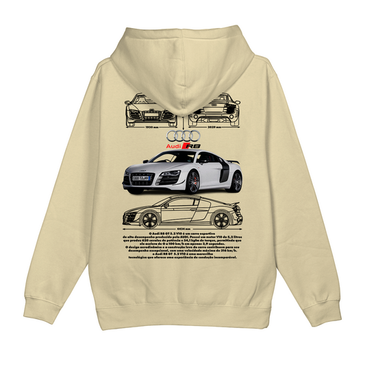 Moletom Canguru Audi R8