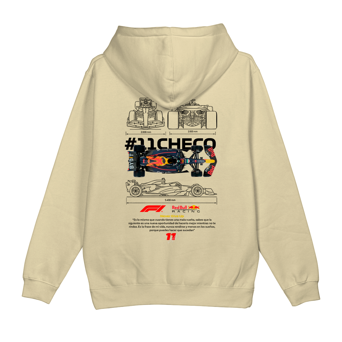 Moletom Canguru Formula 1 Checo Perez