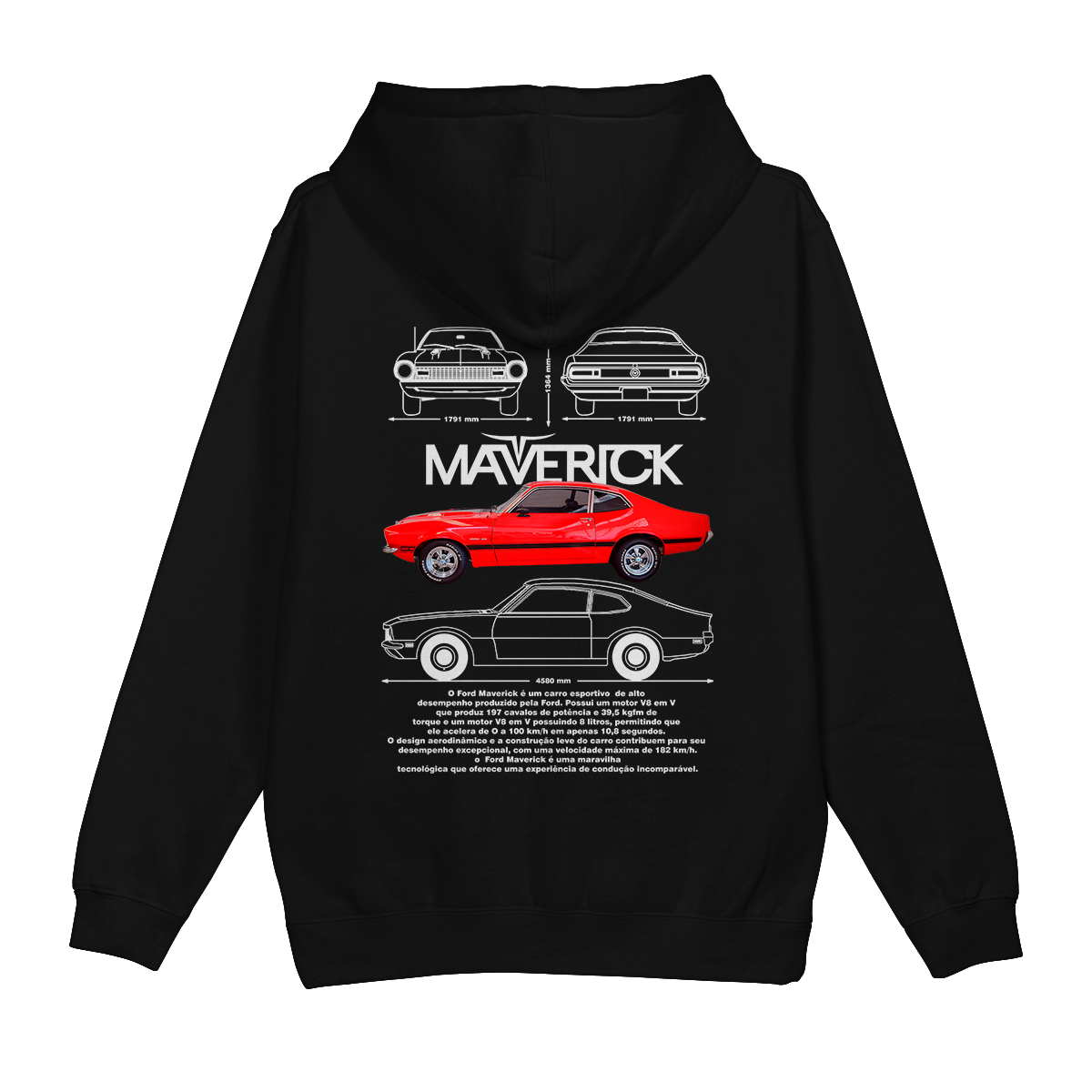 Moletom Canguru Ford Maverick