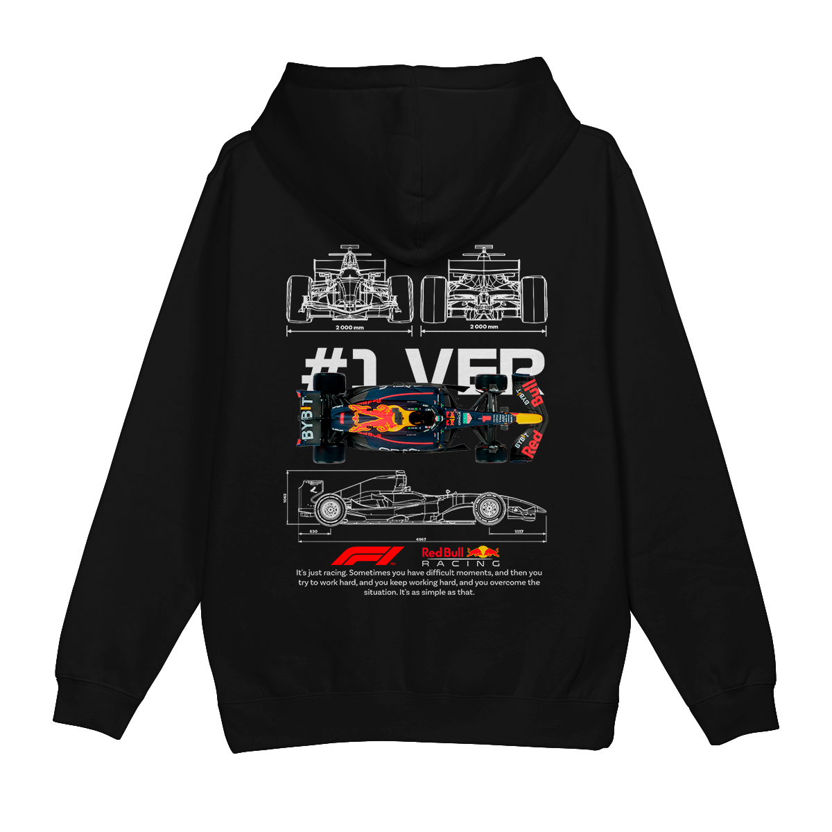 Moletom Canguru Formula 1 Max Verstappen