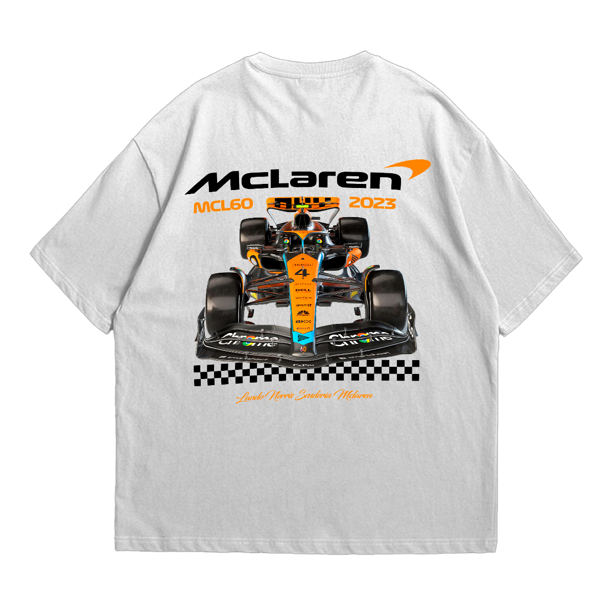 Camiseta Oversized Premium Formula 1 McLaren