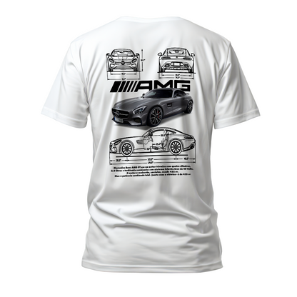 Camiseta Premium Mercedes Benz AMG GT