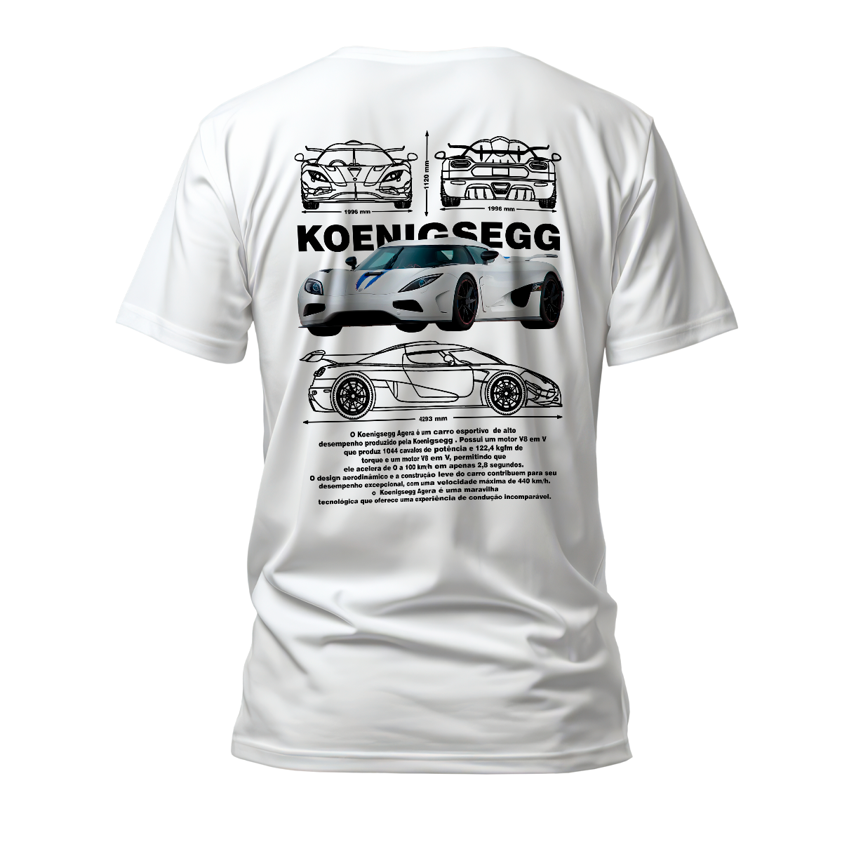 Camiseta Premium Koenigsegg Agera
