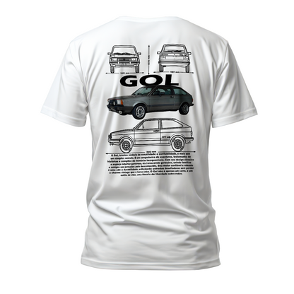 Camiseta Premium Volkwagen Gol Quadrado
