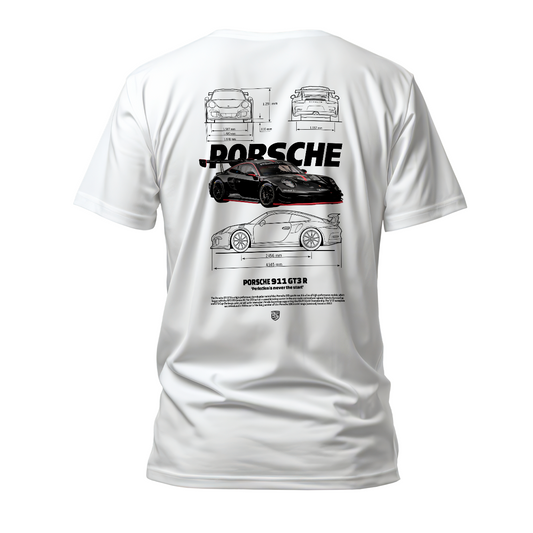 Camiseta Premium Porsche GT3RS Black