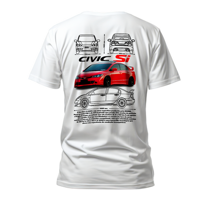 Camiseta Premium Honda Civic SI