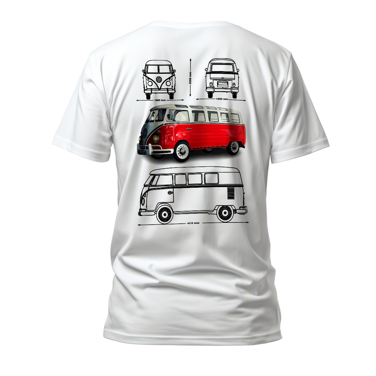 Camiseta Premium Volkswagen Kombi