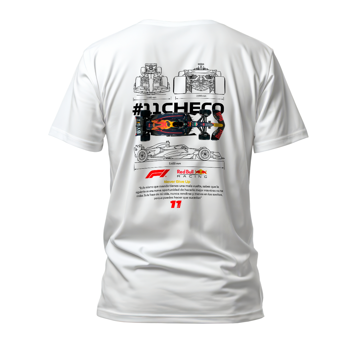 Camiseta Premium Formula 1 Checo Perez