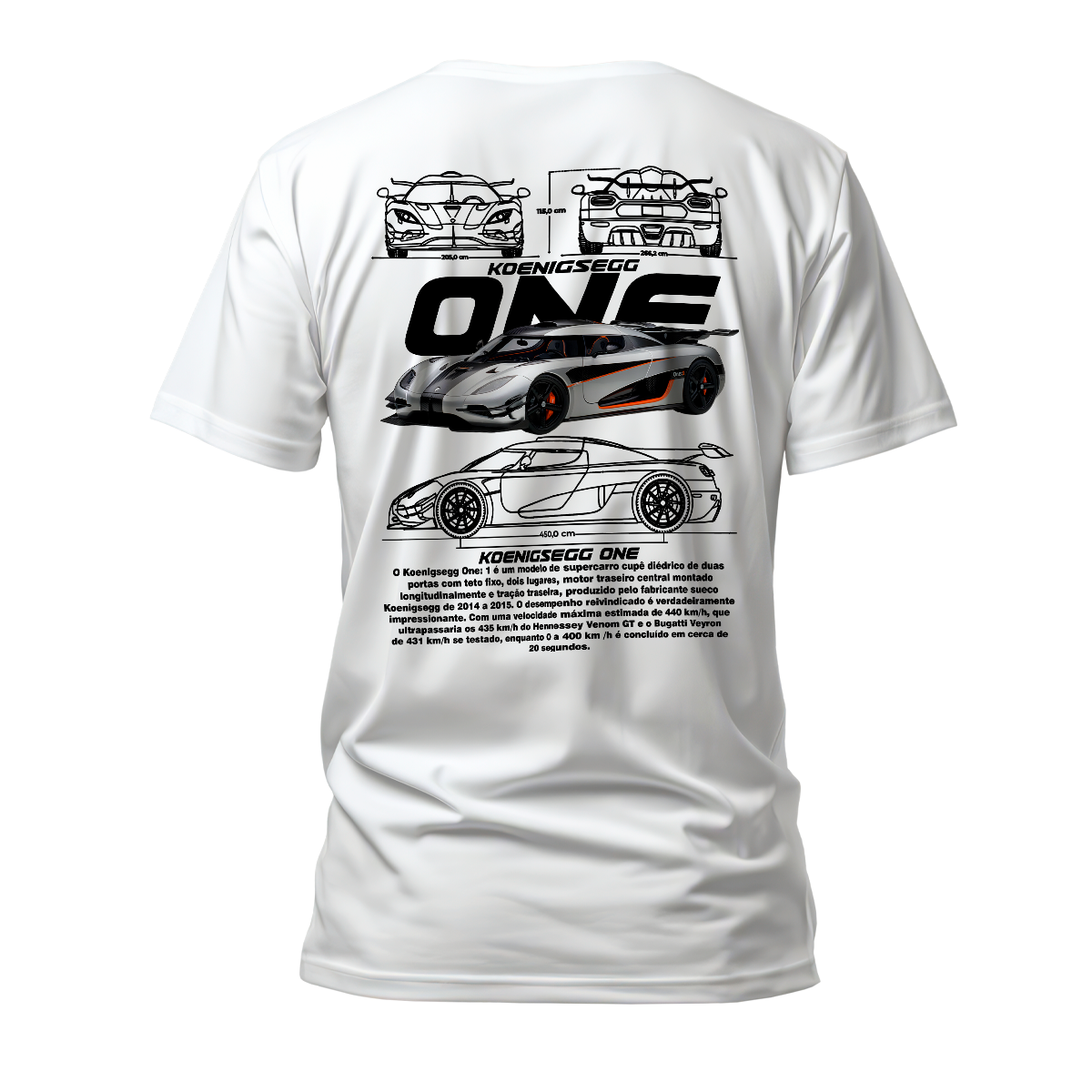 Camiseta Premium Koenigsegg One