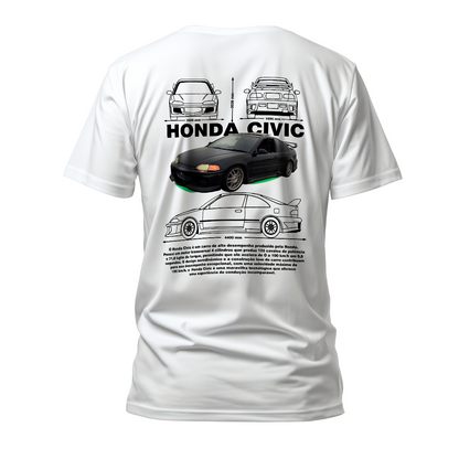 Camiseta Premium Honda Civic Toretto