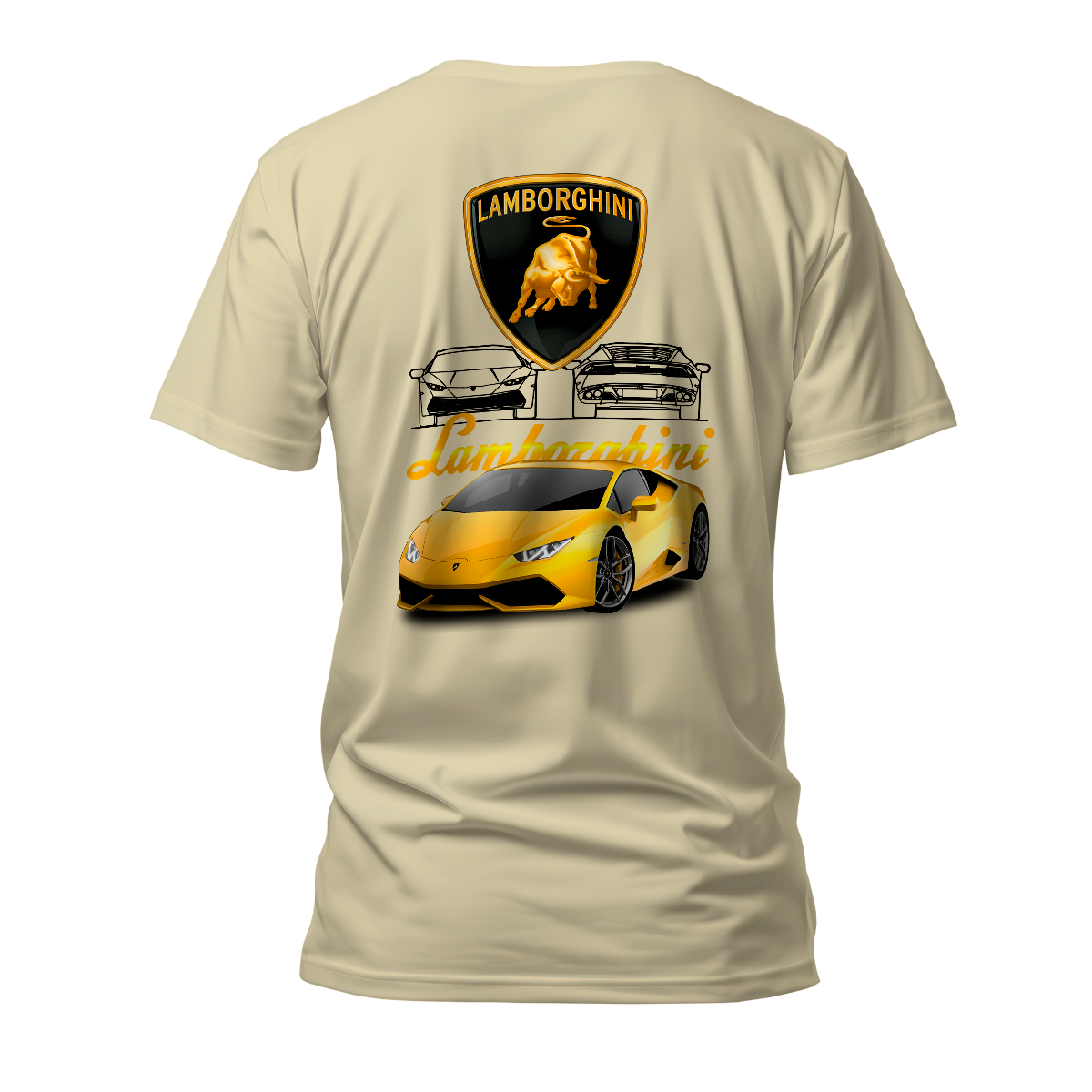 Camiseta Premium Lamborghini Huracan