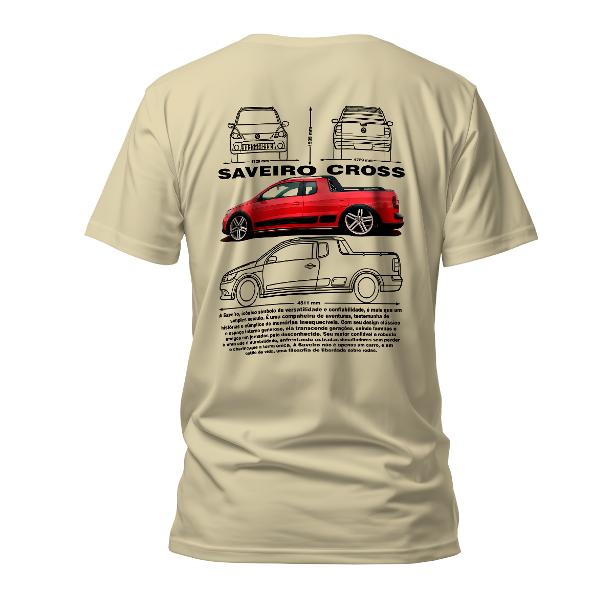 Camiseta Premium Volkswagen Saveiro