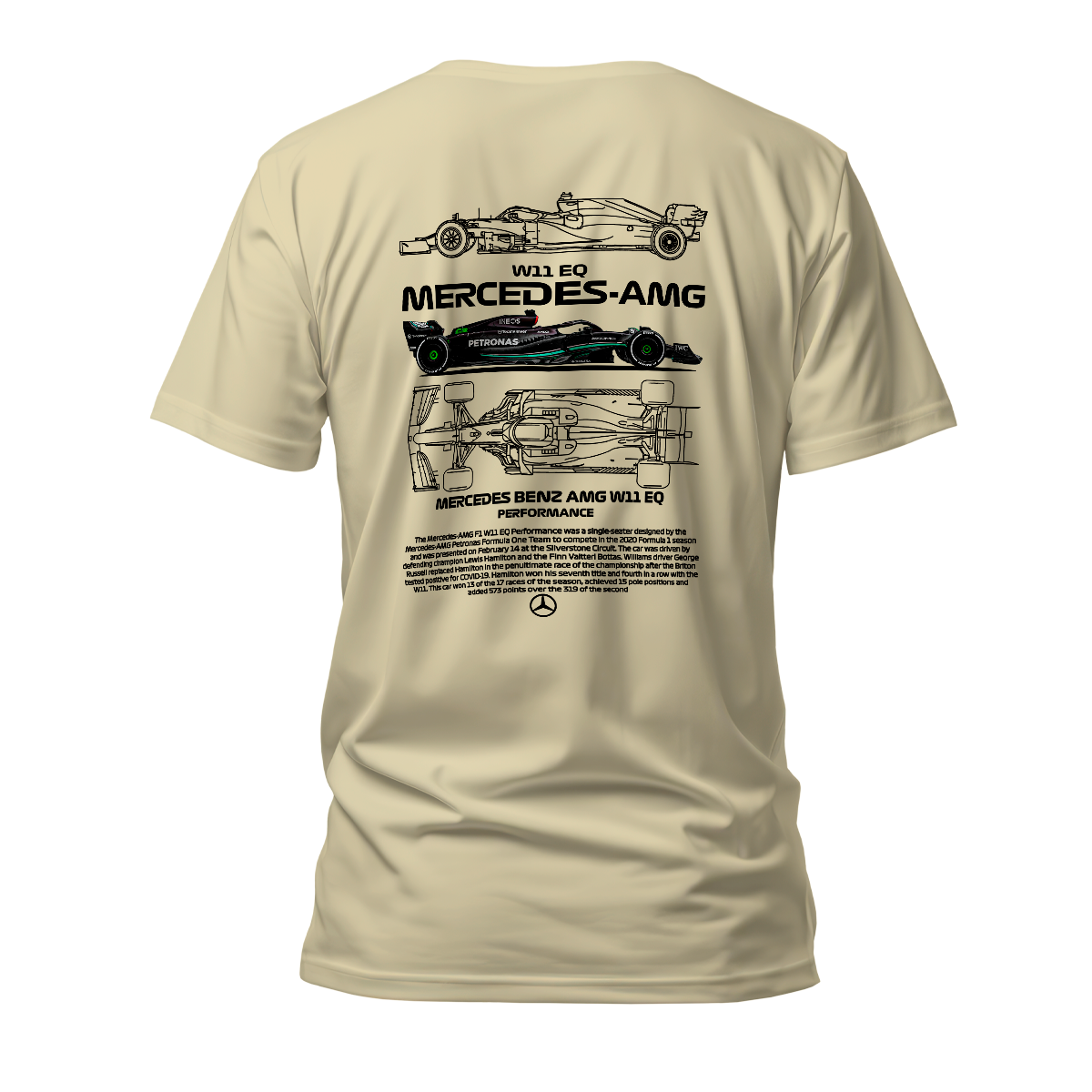 Camiseta Premium Formula 1 Mercedes Benz