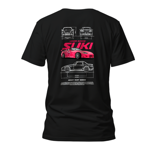 Camiseta Premium Honda S2000 Suki