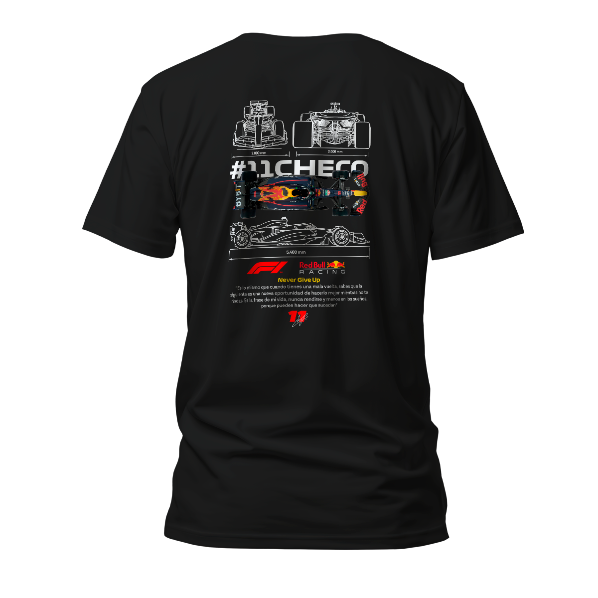Camiseta Premium Formula 1 Checo Perez