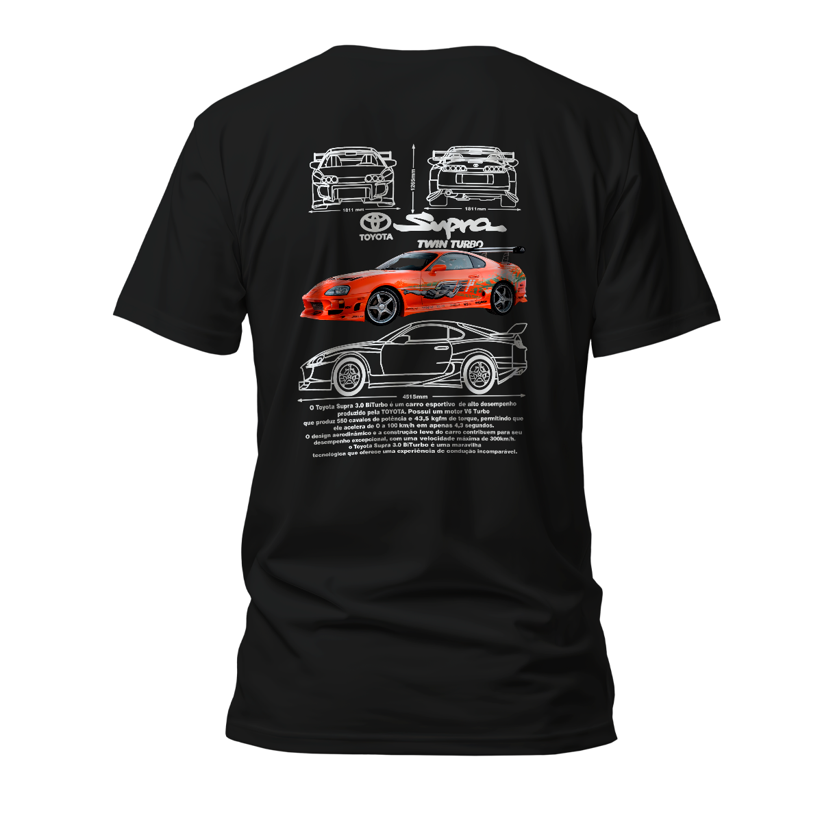 Camiseta Premium Toyota Supra