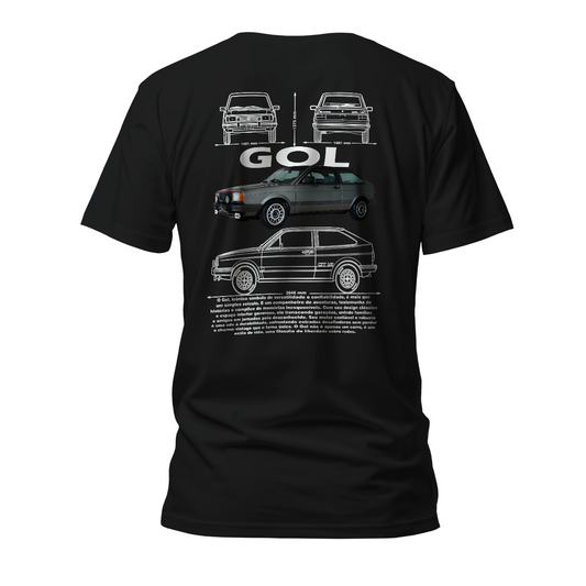 Camiseta Premium Volkwagen Gol Quadrado