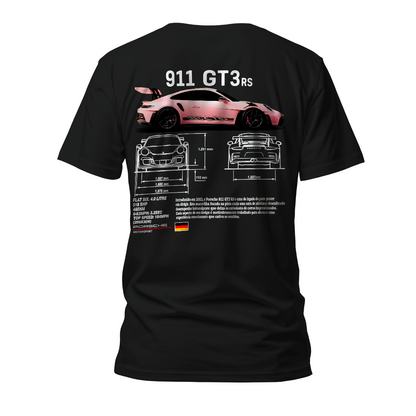 Camiseta Premium Porsche Pink GT3RS