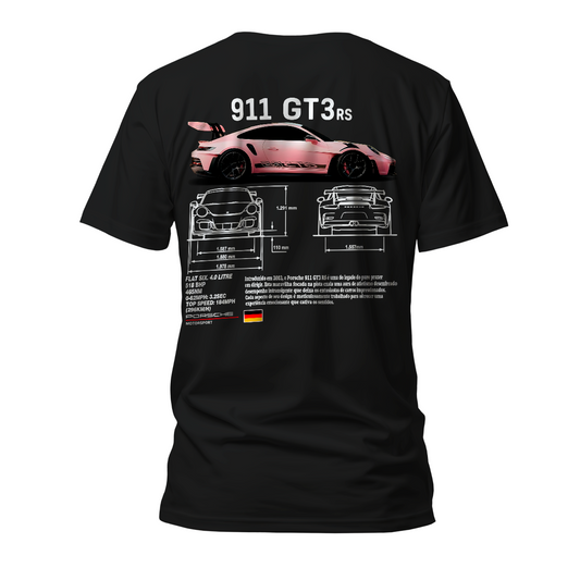 Camiseta Premium Porsche Pink GT3RS