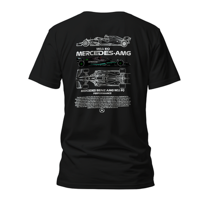 Camiseta Premium Formula 1 Mercedes Benz