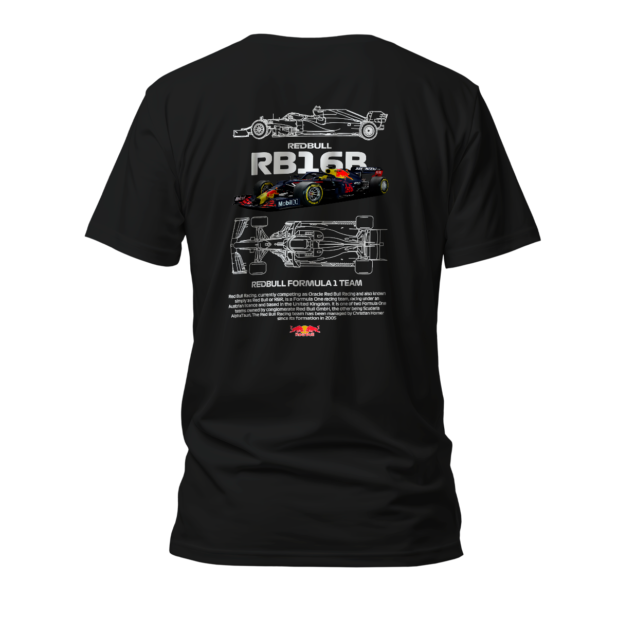 Camiseta Premium Formula 1 RedBull