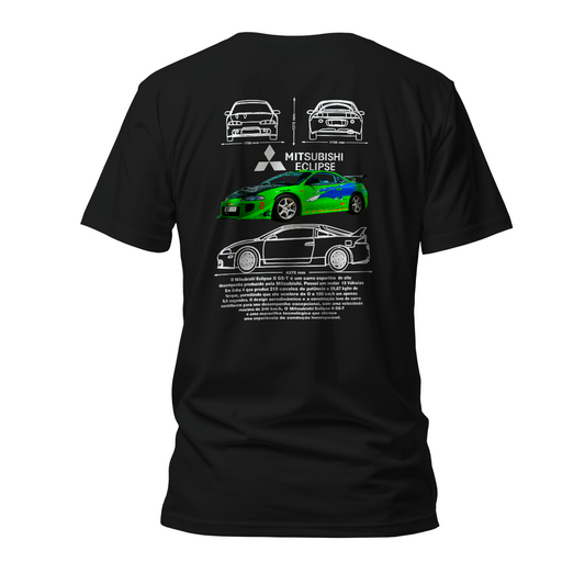Camiseta Premium Mitsubishi Eclipse