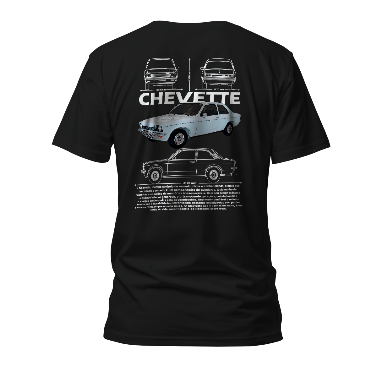 Camiseta Premium Chevrolet Chevette