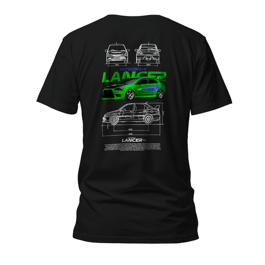 Camiseta Premium Mitsubishi Lancer
