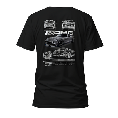 Camiseta Premium Mercedes Benz AMG GT
