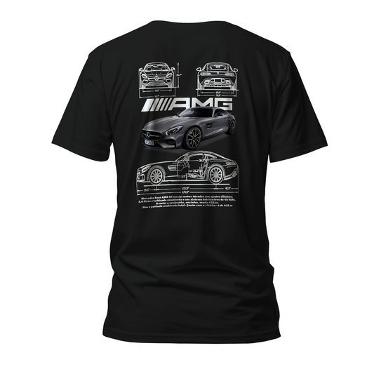 Camiseta Premium Mercedes Benz AMG GT