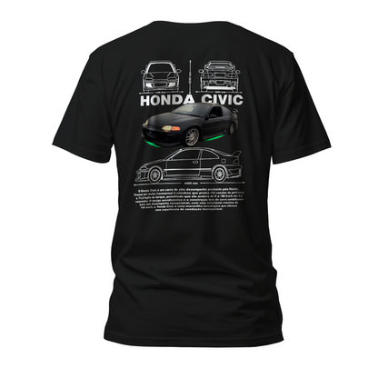 Camiseta Premium Honda Civic Toretto