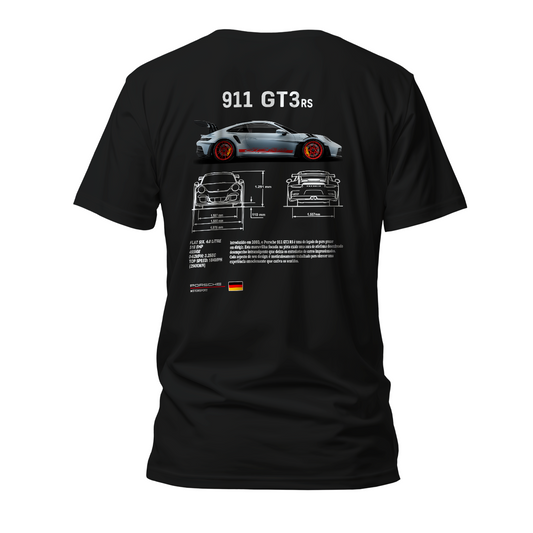 Camiseta Premium Porsche 911 GT3 Rs